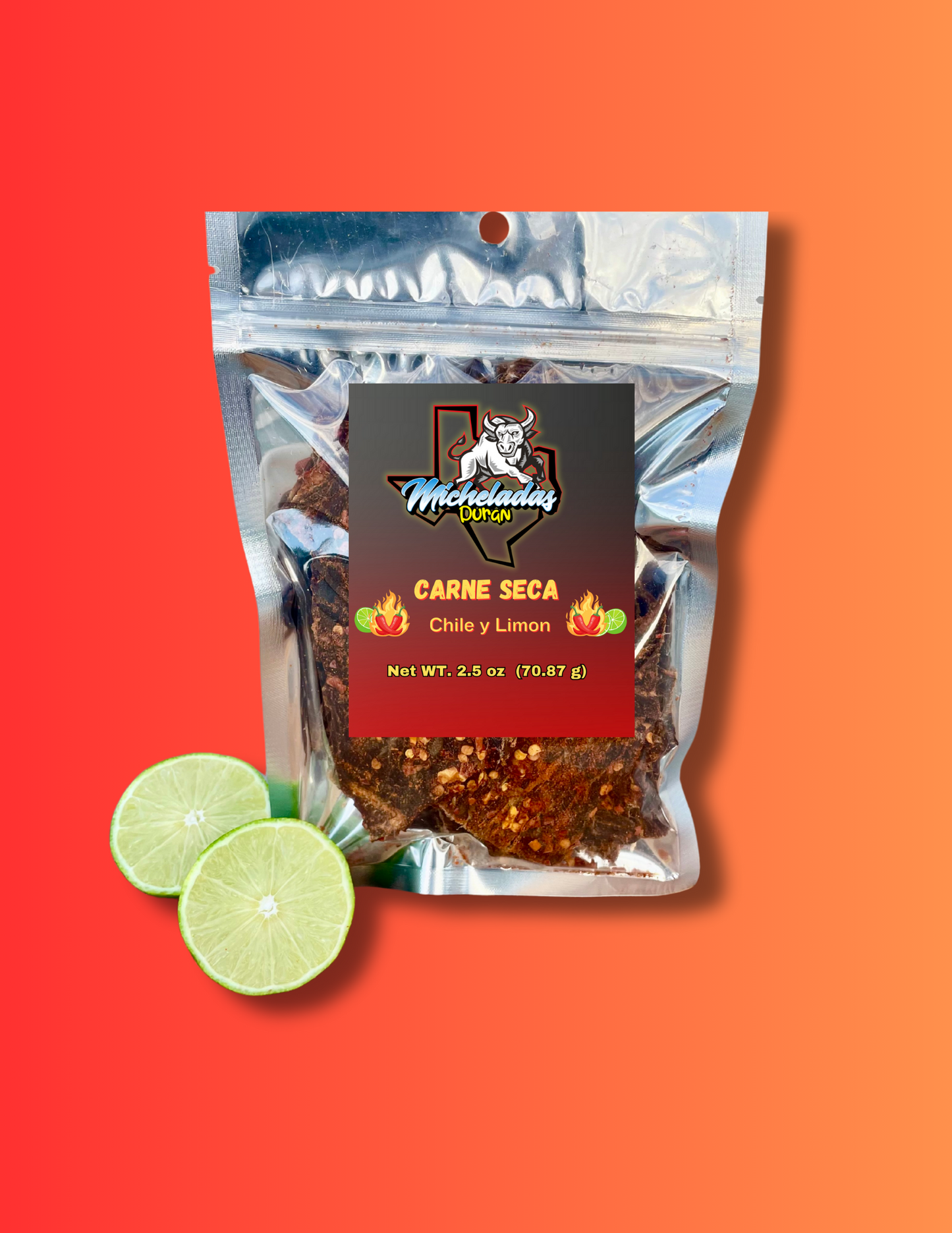 Carne Seca Chile y Limon