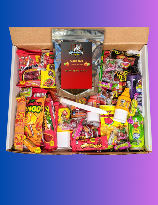 Carne Seca & Mexican candy KIt (20pc Candy + 1 Carne Seca)